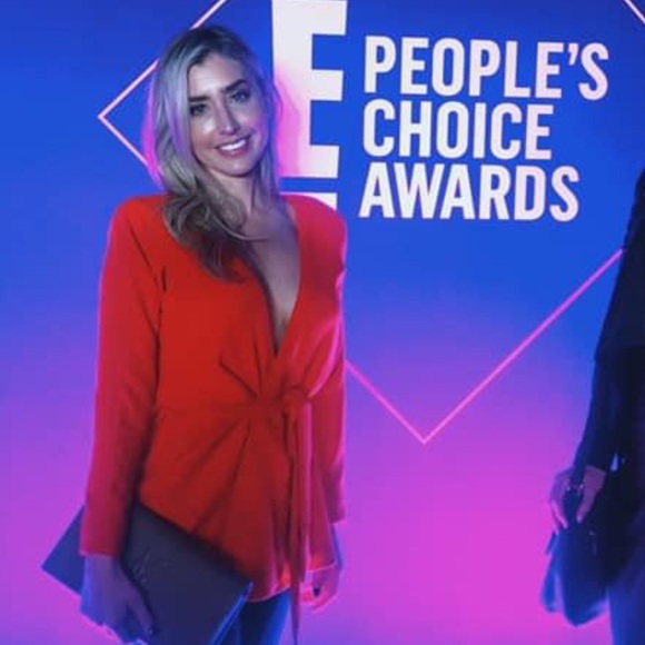 EUC XXS REVOLVE Linda Jacket in Red Orange
MICHAEL COSTELLO - Picture 2 of 2